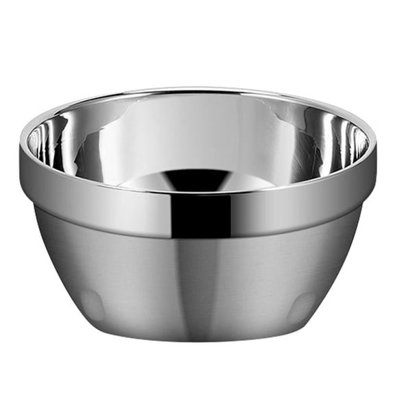 PENIKOKO 1Pcs Insulated Stainless Steel Bowl 4.7X4.7X2.4In For Food Storage