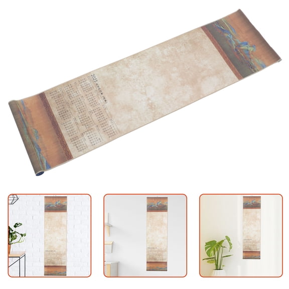 PENIKOKO Monthly Scroll Calendar Multi- Wall Planner 1 Piece for Home Office Organization