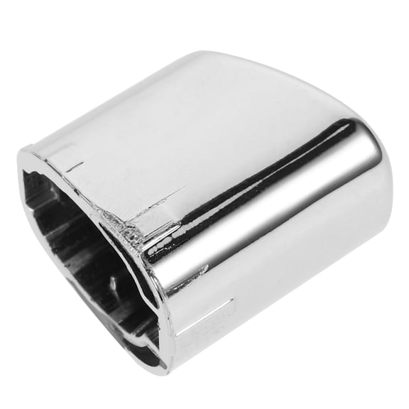 PENIKOKO Car Hand Brake Cover Drift Knob Silver Plastic 1Set