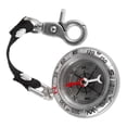 thumbnail image 1 of PENIKOKO Portable Vintage Compass Keychain with Metal Lanyard for Camping and Climbing, 1 of 8