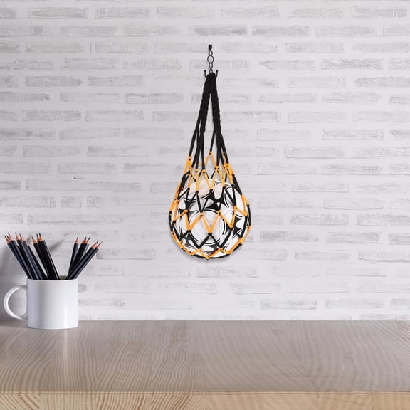 PENIKOKO 1Set Breathable Mesh Ball Storage Bag for Basketball Soccer Football with Comfortable Handle