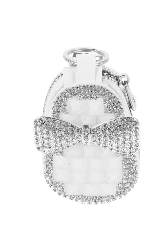 1Set Practical Style Car Key Sleeve Zippered Key Fob Pouch for Adults