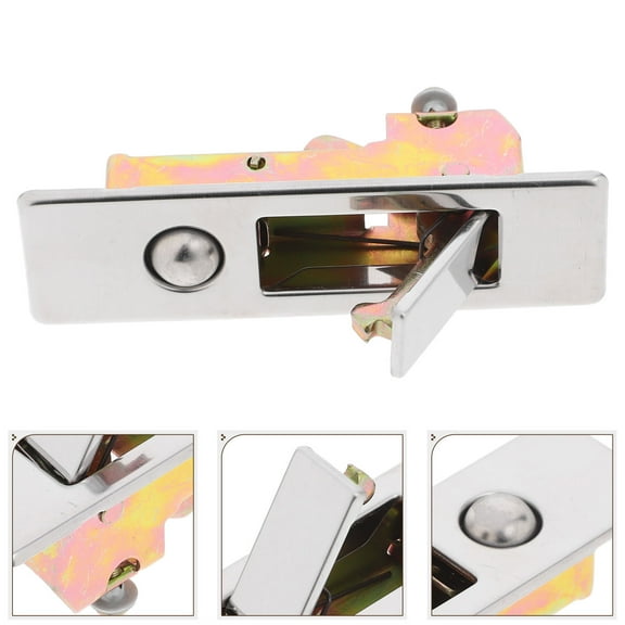 PENIKOKO 1 Set Elegant Button Lock for Household Cabinet Doors, File Cabinets, Electrical Panel Security, and Easy to Install