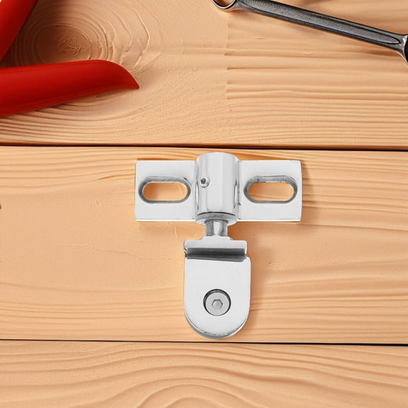 PENIKOKO 1Set Heavy Duty Glass Shower Door Pivot Hinge Metal Clamp Bathroom Hardware