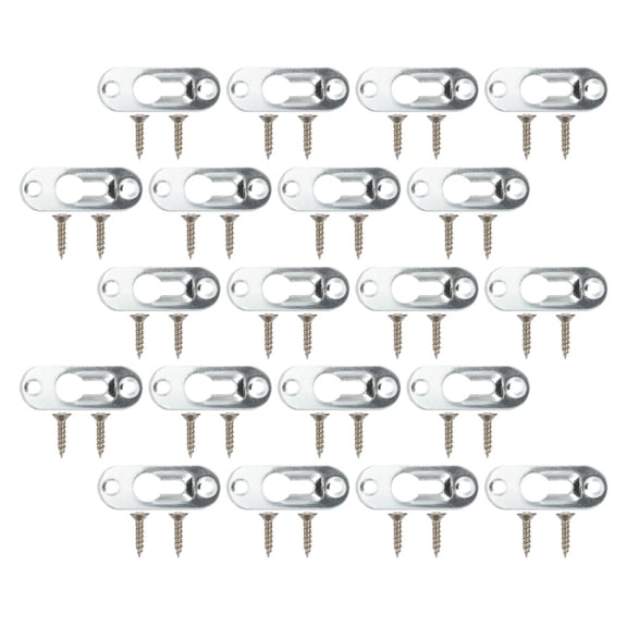 PENIKOKO Heavy Duty Metal Picture Frame Backing Clips Set for Secure Wall Hanging in Gallery and Home Decor