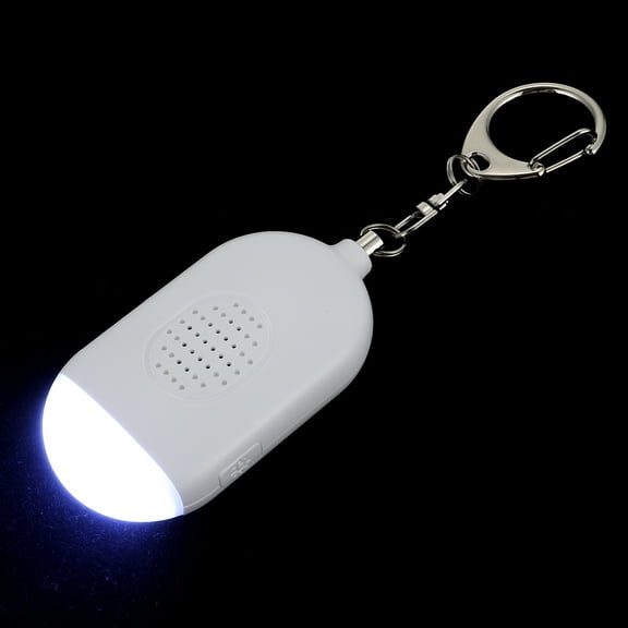 PENIKOKO Rechargeable Personal Safety Alarm with Flashlight, Portable Outdoor Keychain and Men
