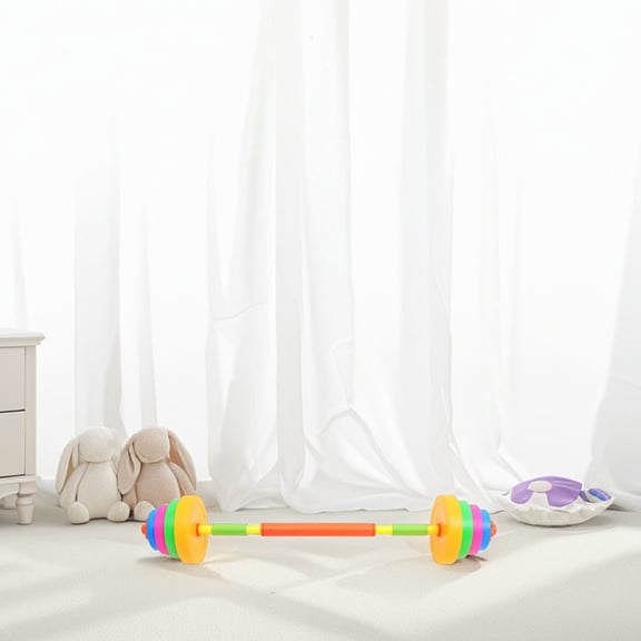 PENIKOKO Adjustable Dumbbell and Barbell Weight Set with Fillable Water or Sand Design for Home Exercise Fitness Training