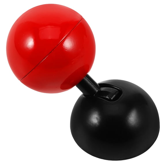 PENIKOKO Red Car Ignition Push Start Button with Alloy Lever Joystick Vehicle Accessory 1 Set for Easy Installation