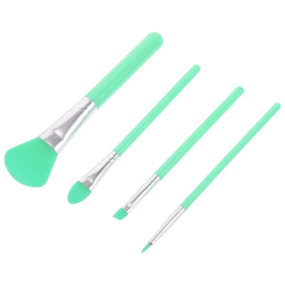 PENIKOKO 1 Set Small Silicone Makeup Brushes for Blush, Eyeshadow, Powder Application, and Face Cosmetics