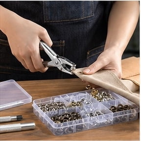 PENIKOKO 1Set Snap Button Installation Tool with Spring Action and Transparent Comfortable Handle
