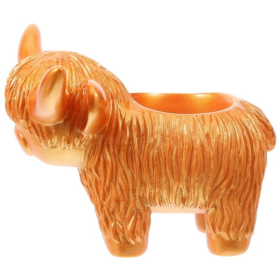 PENIKOKO 1Set Succulent Planter in Cow Shape for Indoor and Outdoor Use