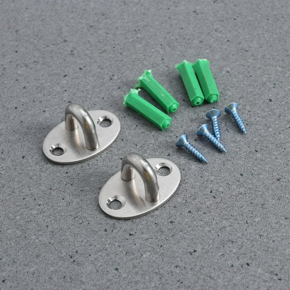 PENIKOKO 2 PCS Stainless Steel Ceiling Hook U Shape Hanger for Decorating Ceilings Home Decoration