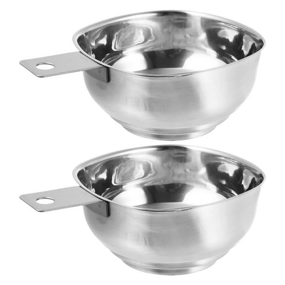 PENIKOKO 2 Pcs Silver Filling Tube Funnel for Solid Food Filling and Home Canning