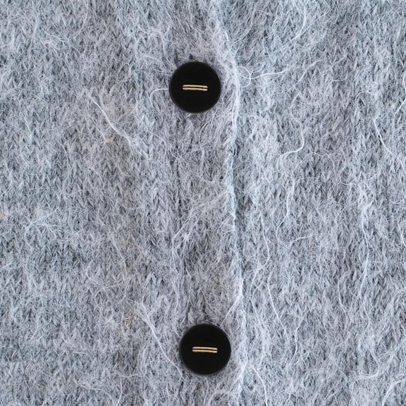 PENIKOKO 200Pcs Black Plastic Buttons for Tailoring Clothes Handmade Sewing and Craft Uses