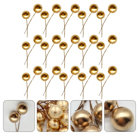PENIKOKO 200pcs Artificial Berry Decorations for Christmas, Holiday, and Home Decor Accents