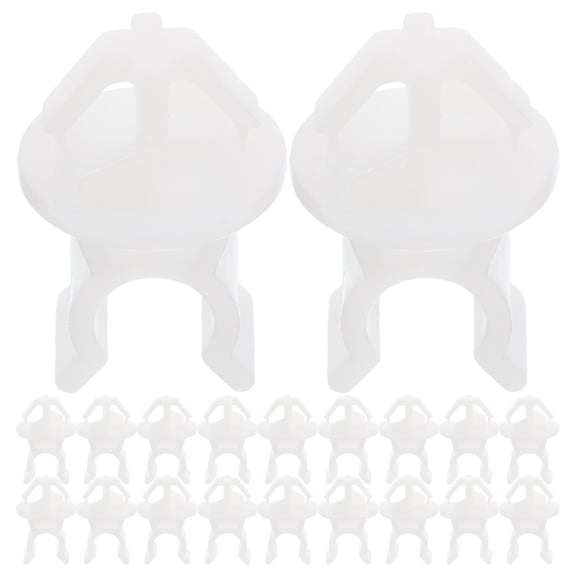 PENIKOKO 20Pcs Durable Protection Hood Prop Rod Holder Clips for Car Owners