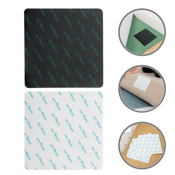 PENIKOKO 20Pcs Non Skid Rug Backing No Damage Easy to Clean 3.93.90.1in
