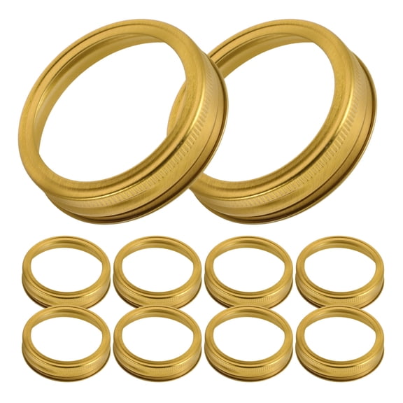 PENIKOKO 24Pcs Wide Mouth Canning Lids and Tinplate for Jars, Compatible with Refrigerator and Microwave Use