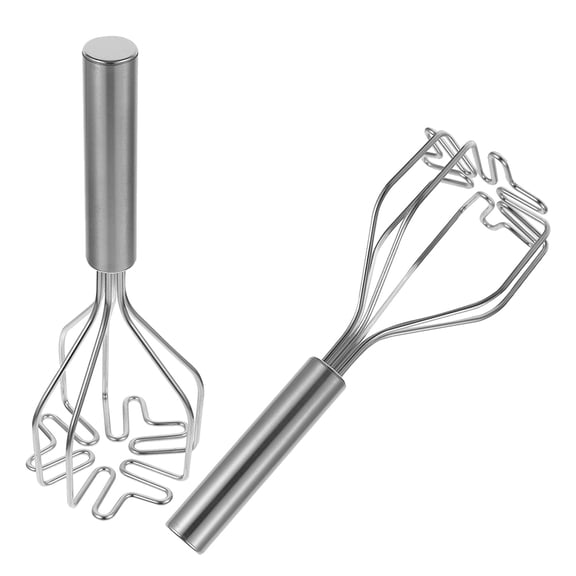 PENIKOKO Set of 2 Stainless Steel Bean for Mashing Vegetables and Cooking, Kitchen Utensils Tools