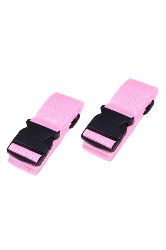 2-Pack Straps with Anti- PP Material for Bundling Luggage, Camping, Travel, and Outdoor Gear