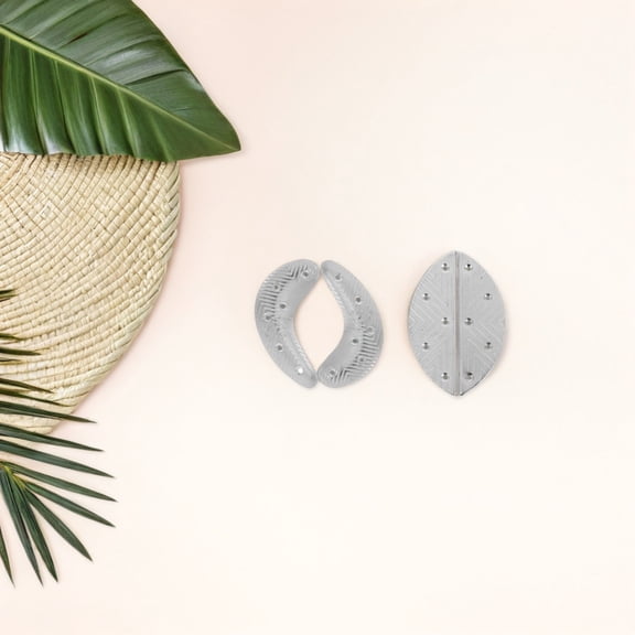 PENIKOKO 2 Pairs Metal Heel Tap Pads for Shoe Sole Repair, Anti- and Stability Enhancement