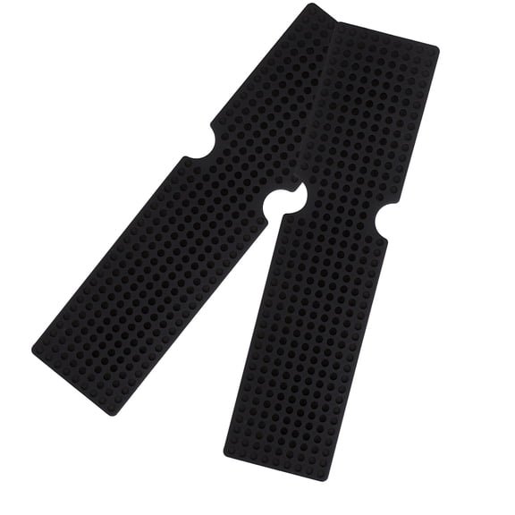 PENIKOKO 2-Pack Black Silicone Anti- Handlebar Tape Cushion for Comfortable Ergonomic Road Bike Grip