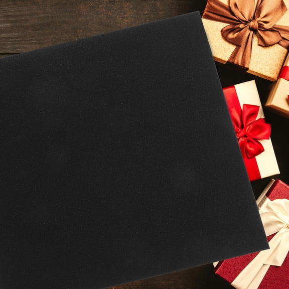 PENIKOKO 2Pcs Black Sponge Packaging Pads Cushioning for Small Business Packaging Needs