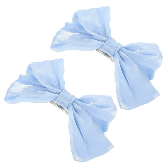 PENIKOKO 2-Pack Bow Curtain Tiebacks with Buckles for Window Drapery Holders Home Decor