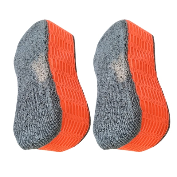 PENIKOKO 2Pcs Car Wash Cloths Non Scratch Super Absorbent Block 11.8x4.3x2.8in