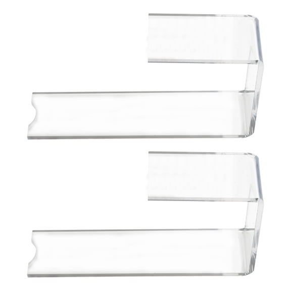 PENIKOKO 2Pcs Clear Acrylic Sneaker Stand Display Rack Shoe Display Bracket