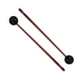 thumbnail image 1 of PENIKOKO Set of 2 Wood Drum Mallets with Brown for Percussion Instruments and Drum Players, 1 of 8