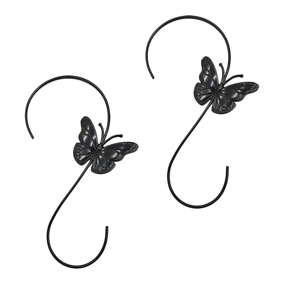 PENIKOKO 2Pcs Hummingbird Feeder Hooks Hanging Plants Holder