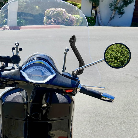 PENIKOKO 2-Pack Motorcycle Phone Holder Replacement, Aluminum Alloy Mount Arm for Outdoor Travel and Riding