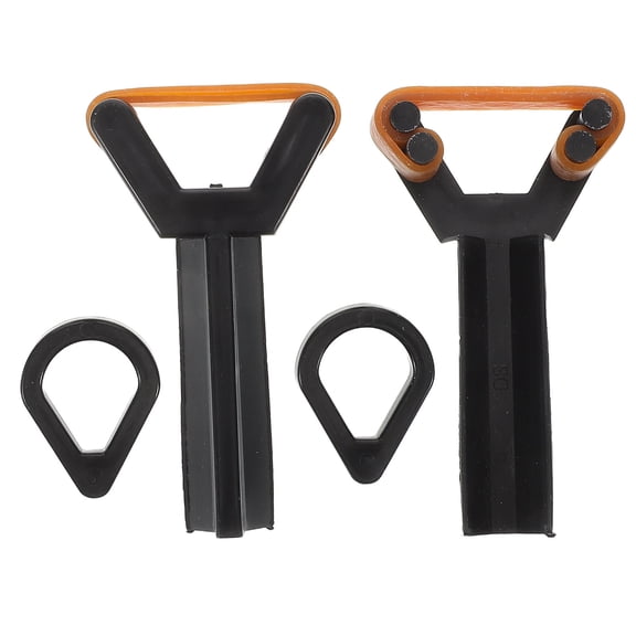 PENIKOKO 2Pcs Portable Black Billiard Cue Repair Tool with Clamp for Efficient Pool Cue Tip Replacement