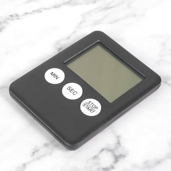 PENIKOKO 2-Pack Portable Digital Cooking Timer in Black with -Button Control for Easy Training and Kitchen Use