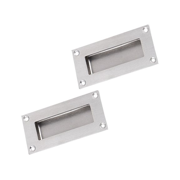 PENIKOKO 2-Pack Modern Cabinet Pull Handles with Screws for Drawer, Wardrobe, and Furniture Hardware