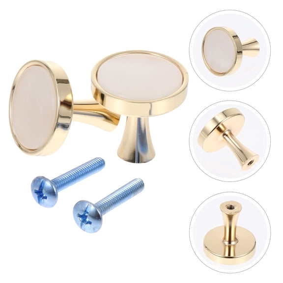PENIKOKO Zinc Alloy Cabinet Knobs, Simple and Durable, Nordic Design for Furniture 2Pcs