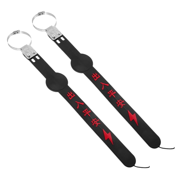 PENIKOKO Car Static Strap Rubber Anti-Static Band Multi-Vehicle Exterior Accessory 2 Pieces