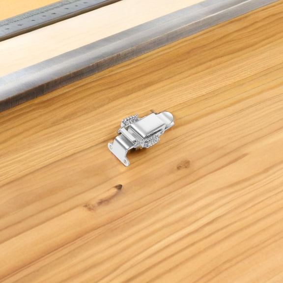 PENIKOKO 2-Pack Spring Toggle Latch Lock Clasp Metal for Boxes Cabinets and Tool Cases