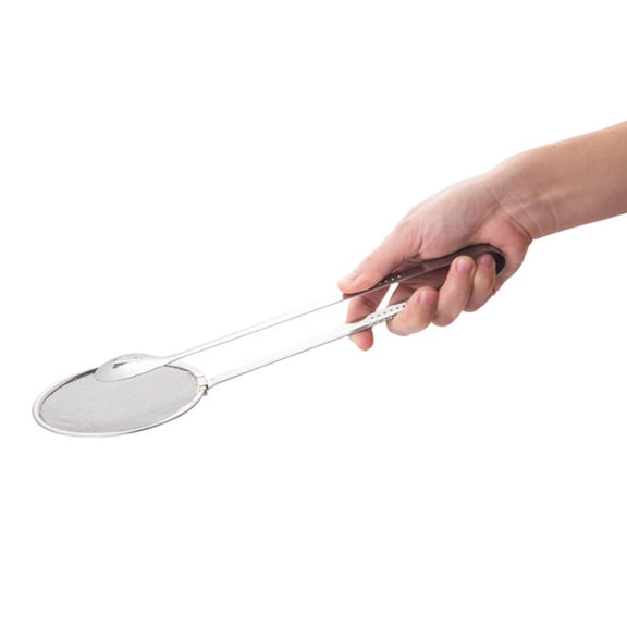 PENIKOKO 2-Pack Stainless Steel Colander Clips for Rinsing Grains Beans and Vegetables in Kitchen Cooking