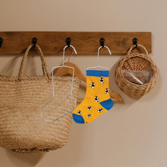 PENIKOKO 2-Pack Stainless Steel Sock Drying Rack for Stretching, Shaping, and Displaying Socks Efficiently