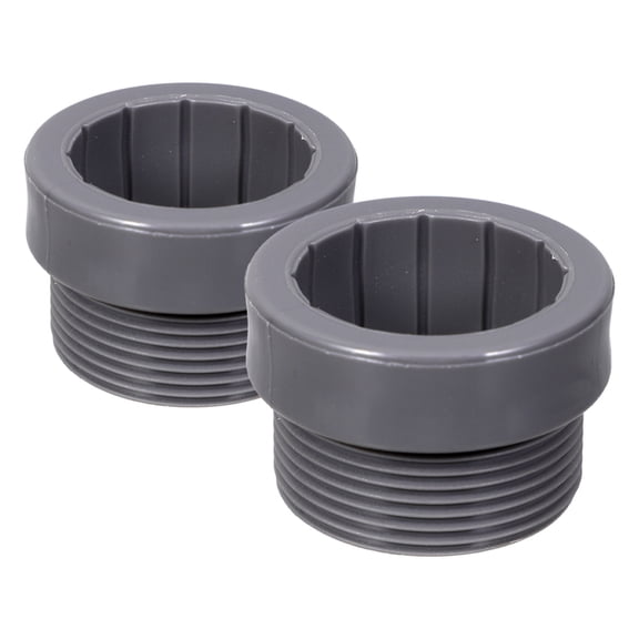 PENIKOKO 2-Pack Umbrella Pole Stabilizer Sleeve Adapter for Outdoor Patio Umbrella, Grey Support Accessory