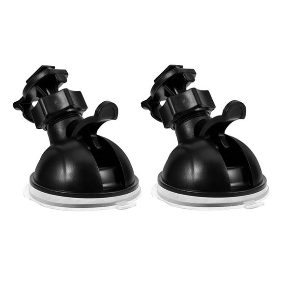PENIKOKO 2-Pack Universal Dash Cam Mount Clamp in Black for Car Dashboard Camera Holder