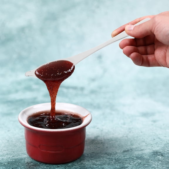 PENIKOKO 2-Piece Stainless Steel Culinary Spoons Set, 304 Dessert and Plating Spoons for Home Cooking