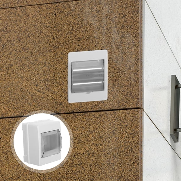 PENIKOKO 2Pcs Waterproof Electrical Distribution Box Compact Durable Plastic Enclosure