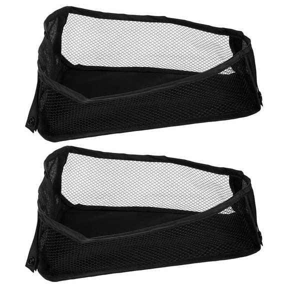 PENIKOKO 2-Pack Stroller Net Storage Bags Multifunctional Organizer for Parents Daily Essentials and Baby Gear