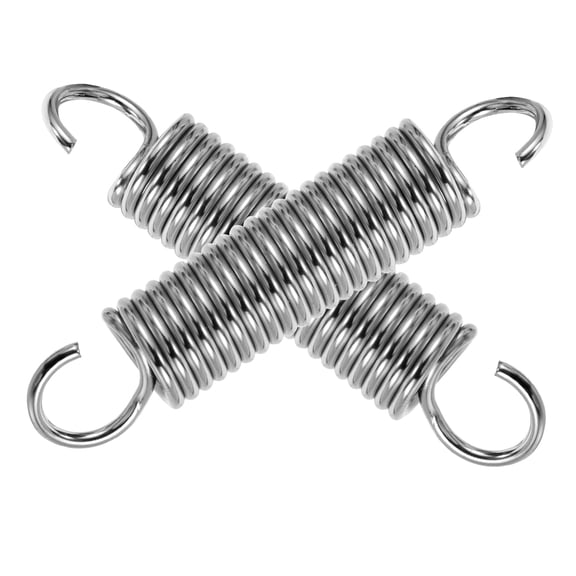 PENIKOKO 2pcs Swing Hooks with Spring Suspension for Home Organization and Storage Solutions