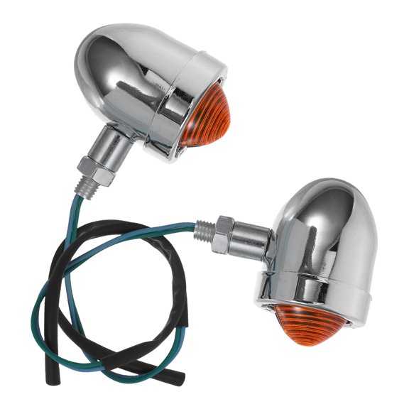 PENIKOKO 2pcs Universal LED Turn Signal Lights Metal High Brightness for Snowy and Foggy Weather