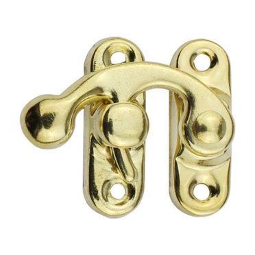 2pcs Antique Bronze Jewelry Box Latch Hasps - Cabinet Chest Toggle Catch 59x40mm