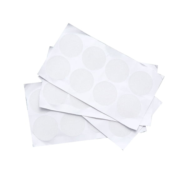 PENIKOKO 32 Pcs White PEVA Non Shower Stickers, Adhesive Bathtub Grip Strips for Bathroom Tiles, Floors, Stairs and Steps